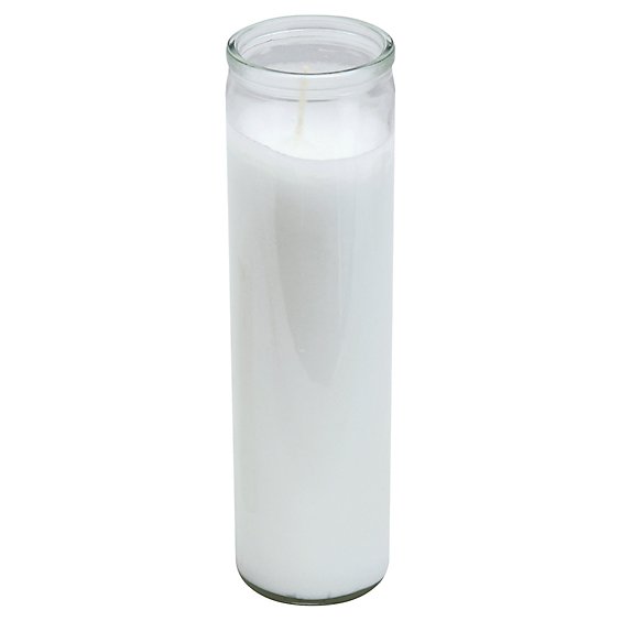 Eternalux Candle Plain White Jar - Each