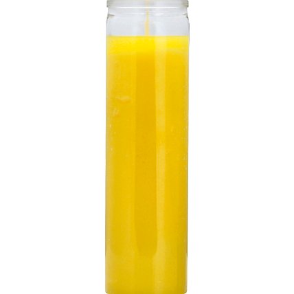 Eternalux Candle Plain Yellow Jar - Each - Image 2