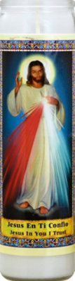 Eternalux Candle Jesus In You I Trust Jar - Each - Image 2