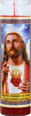 Eternalux Candle Sacred Heart Of Jesus Jar - Each - Image 2