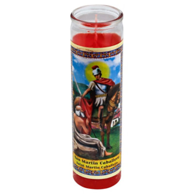 Eternalux Candle Saint Martin Caballero Jar - Each