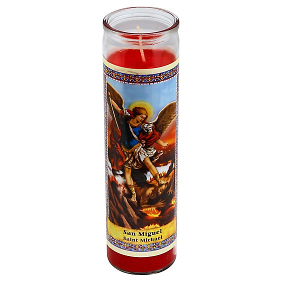 Eternalux Candle Saint Michael Jar - Each
