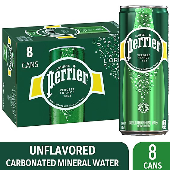 Perrier Sparkling Water - 8-11.15 Oz
