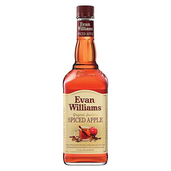 Evan Williams Spiced Cider Apple Whiskey Liqueur - 750 Ml