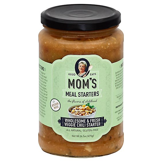 Moms Meal Starters Chili Starter Wholesome & Fresh Veggie - 24.5 Oz