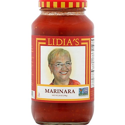 Lidias Pasta Sauce Marinara Jar - 25 Oz - Image 2