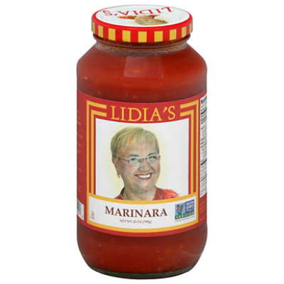 Lidias Pasta Sauce Marinara Jar - 25 Oz - Image 1