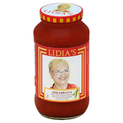 Lidias Pasta Sauce Arrabbiata Jar - 25 Oz - Image 1