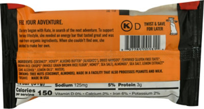Kate's Real Food Mango Coconut Bar - 2.2 Oz - Image 6