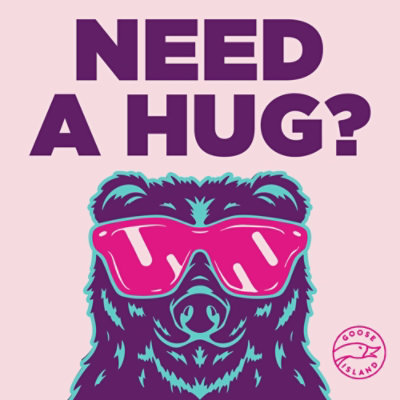 Goose Island Neon Beer Hug IPA Can - 19.2 Fl. Oz. - Image 2