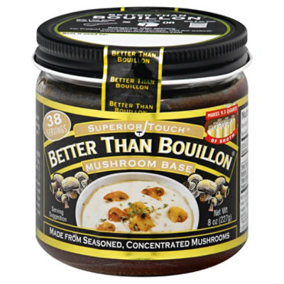 Better Than Bouillon Base Superior Touch Mushroom - 8 Oz