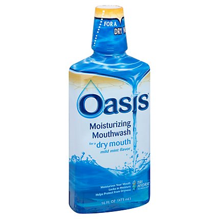 Oasis Dry Mouth Mouthwash 16 Oz - 16 Oz - Image 1