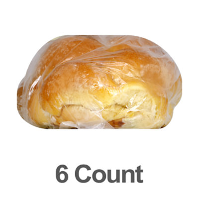 O Organics Organic Challah Buns 6  Count - Each - Image 1