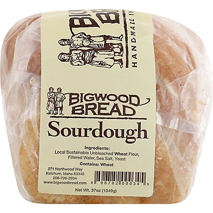 Bigwood Bread Sour Dough Sliced - Each - Image 2