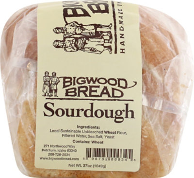 Bigwood Bread Sour Dough Sliced - Each - Image 2