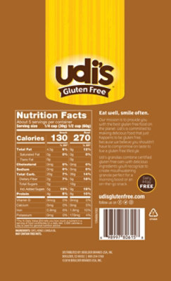 Udis Gluten Free Granola Simple Au Naturel - 12 Oz - Image 4