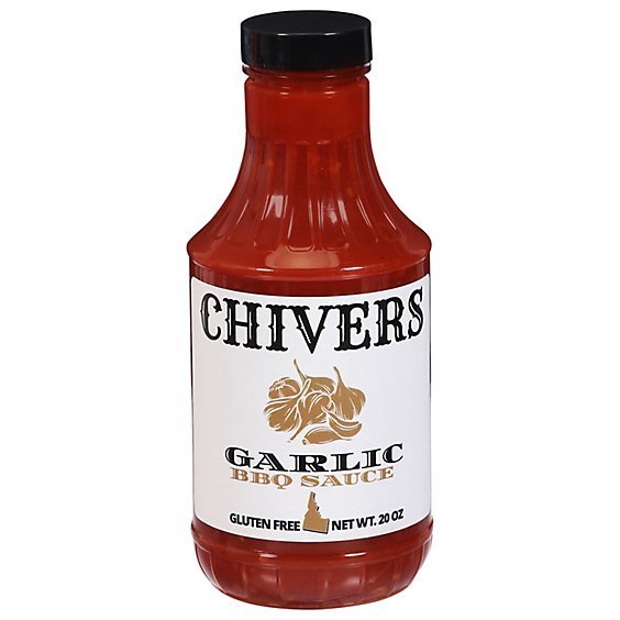 Chivers Sauce BBQ Garlic - 12 Oz