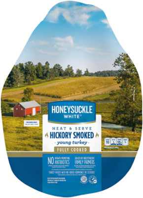 Honeysuckle White Whole Turkey Hickory Smoked Frozen - Weight Up To 8 Lb