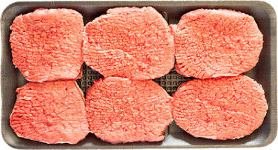 USDA Choice Beef Eye Of Round Steak Blade Tenderized Value Pack - 2 LB - Image 1