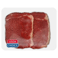 Meat Counter Beef USDA Choice Bottom Round Steak Blade Tenderized Value Pack - 2.50 LB