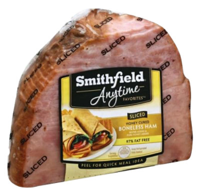 Smithfield Ham Honey Boneless Sliced Quarter - 2.50 LB - Image 1