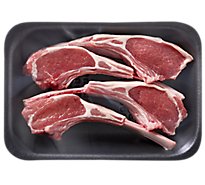 Open Nature Lamb Rib Chops Frenched Imported - 1 LB