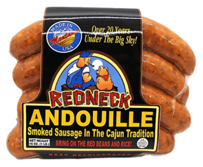 Redneck Sausage Andouille Links Fresh - 1 LB