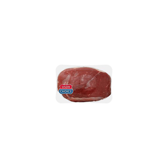 Meat Counter Beef USDA Choice Chuck Cross Rib Roast Boneless With Vegetables - 5 LB