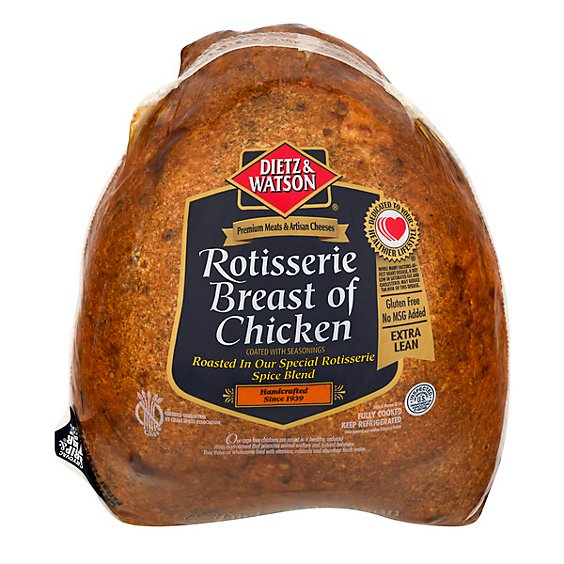 Dietz & Watson Chicken Breast Rotisserie - 0.50 Lb