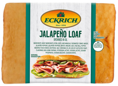 Eckrich Jalapeno Loaf - 0.50 Lb