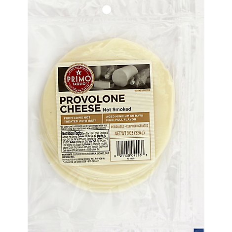 Primo Taglio Pre-Sliced Provolone Cheese - 0.50 Lb