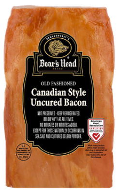 Boar's Head Canadian Bacon Loin - 0.50 Lb