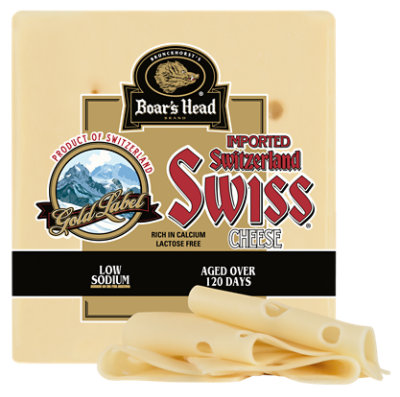 Boar's Head Gold Label Impt Swiss Chs - 0.50 Lb