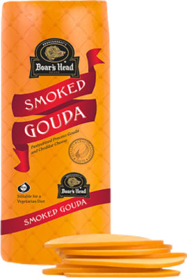 Boar's Head Cheese Gouda Smoked - Image 1