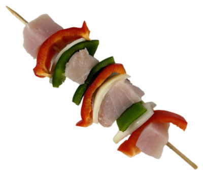 Fish Swordfish Kabob Fresh Service Case - 0.5 Lb - Image 1