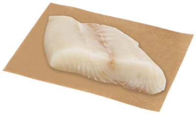 Fish Halibut Pacific Steak Fresh Service Case - 1.5 Lb - Image 1
