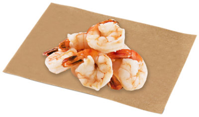 Shrimp Cooked Tail-On 13-15 Count Service Case - 0.5 Lb