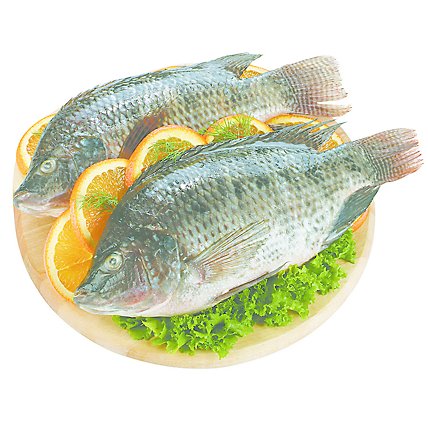 Seafood Service Counter Fish Tilapia Whole Previously Frozen - 2.00 LB - Image 1