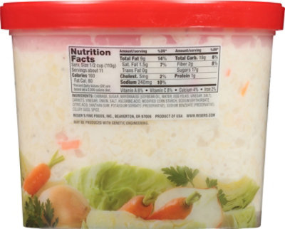 Resers Cole Slaw - 44 Oz - Image 6