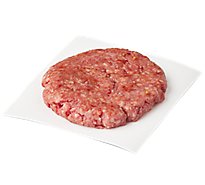 Meat Service Counter Beef Ground Beef Patties 85% Lean 15% Fat 6 Oz - 1 LB