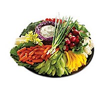 Deli Catering Tray Garden Fresh Vegetable - 6-8 Servings (Please allow 24 hours for delivery or pickup)