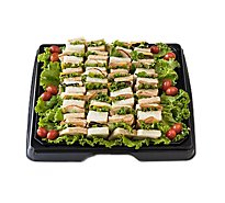 Deli Catering Tray Str Finger Sandwich Small - Each (Please allow 48 hours for delivery or pickup)