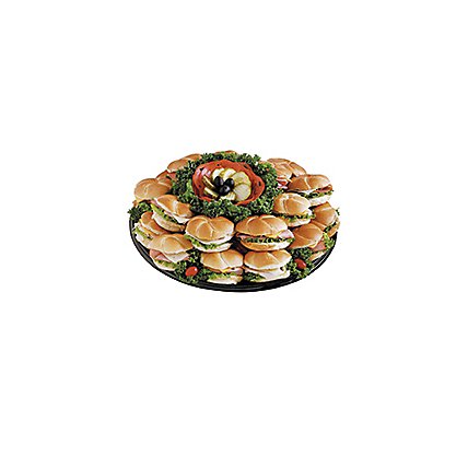 Deli Catering Tray Traditional Sandwiches 12-16 Count - Each - Image 1