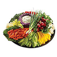 Deli Catering Tray Garden Fresh Vegetable - 20 -24 Servings - Image 1