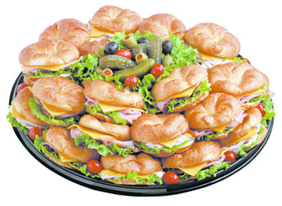 Deli Catering Tray Croissant Choice Large - Each - Image 1