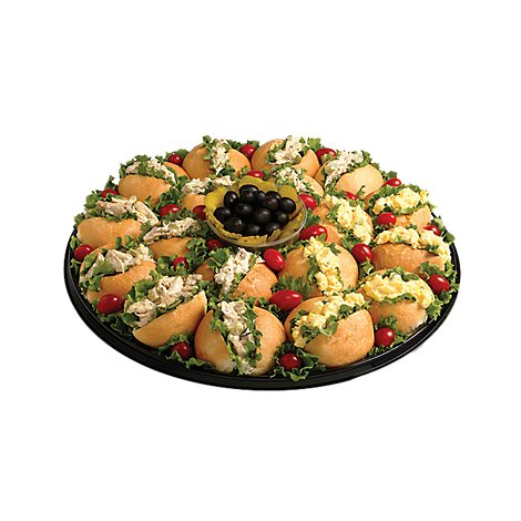 Deli Catering Tray Finger Sandwiches Medium -Each (Please allow 48 hours for delivery or pickup)