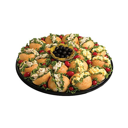 Deli Catering Tray Finger Sandwiches Medium -Each (Please allow 48 hours for delivery or pickup) - Image 1