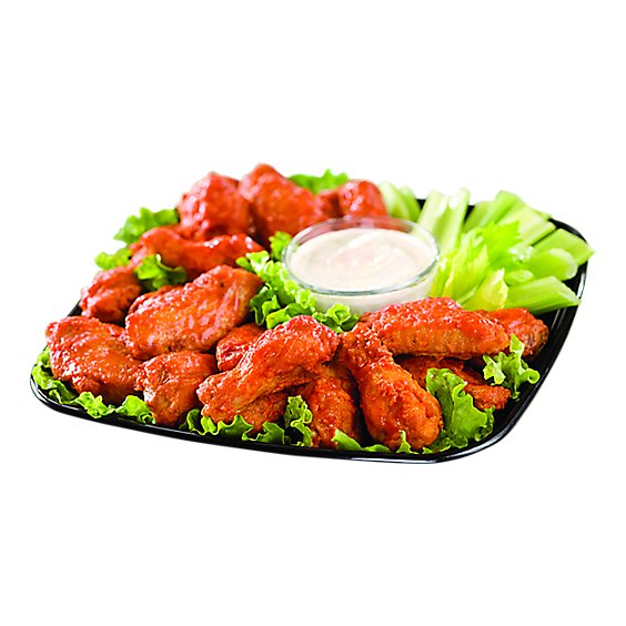 Deli Catering Tray Buffalo Wings - Each (Please allow 24 hours for delivery or pickup)
