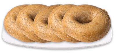 Bakery Multigrain Bagels 5 Count - Each - Image 1