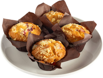 Cranberry Muffins - 4 Count - Image 1